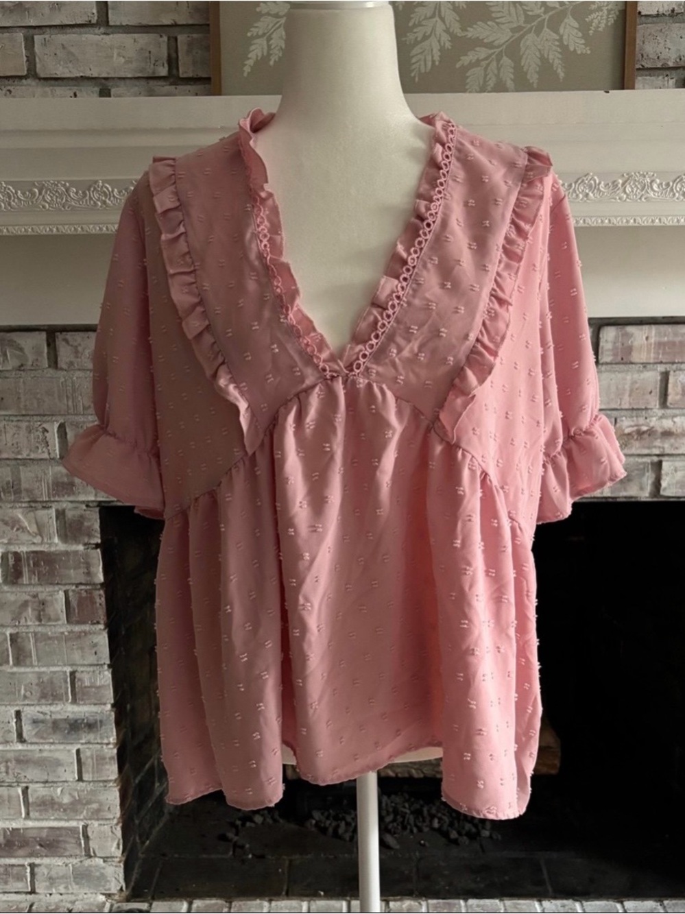 SHEIN Vneck Top